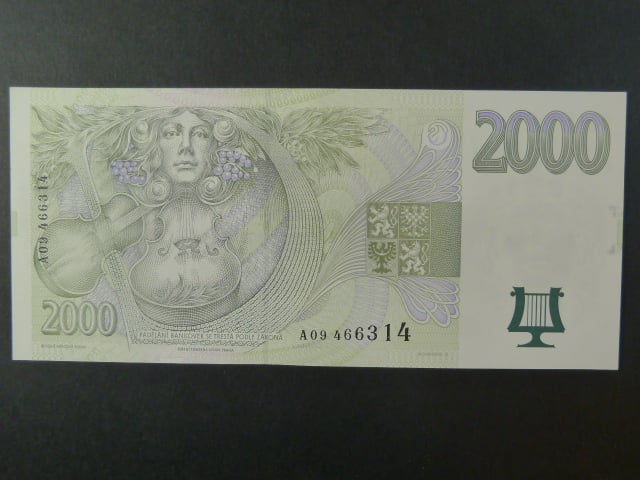 2000 Kč 1996 série A 09