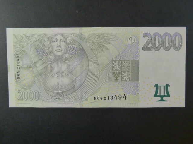 2000 Kč 2007 série M 64
