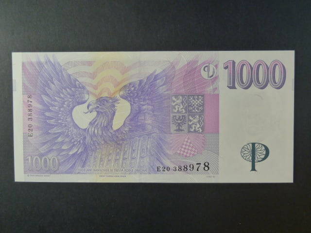 1000 Kč 1996 série E 20