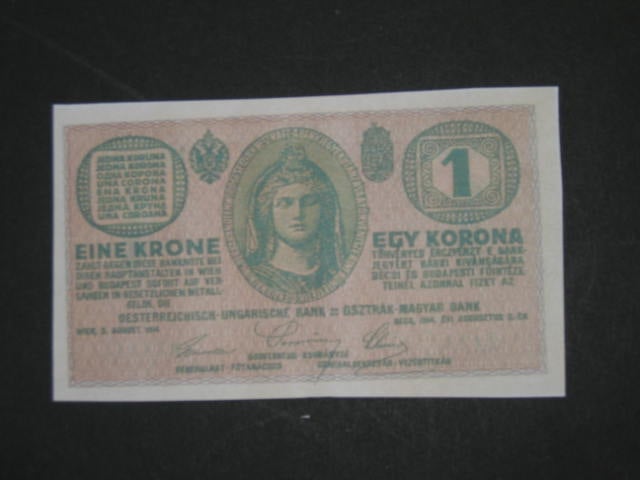 1 K 1914, nevydaná, oboustranná