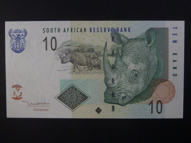 JIŽNÍ AFRIKA, 10 Rand 2005, BNB. B757a, Pi. 128