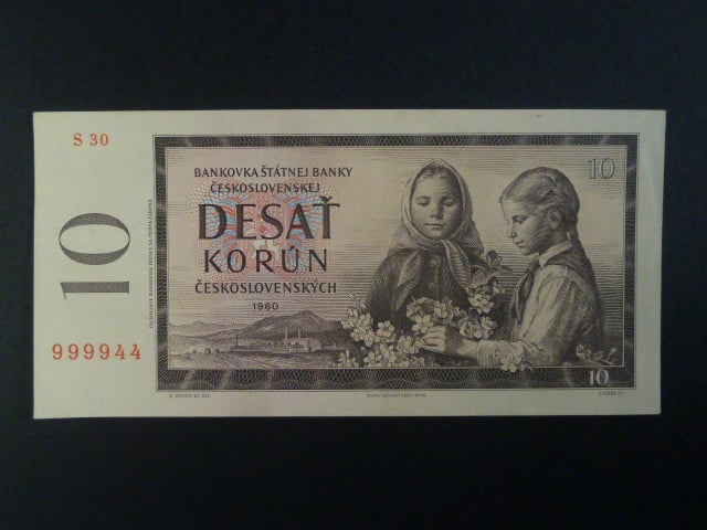 10 Kčs 1960 série S 30