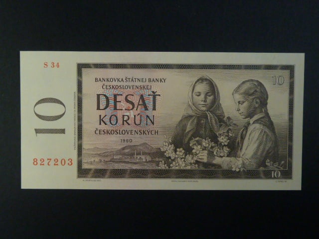 10 Kčs 1960 série S 34
