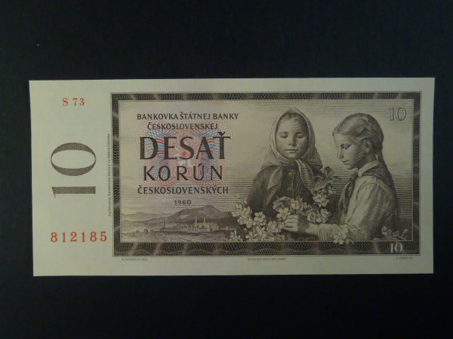 10 Kčs 1960 série S 73