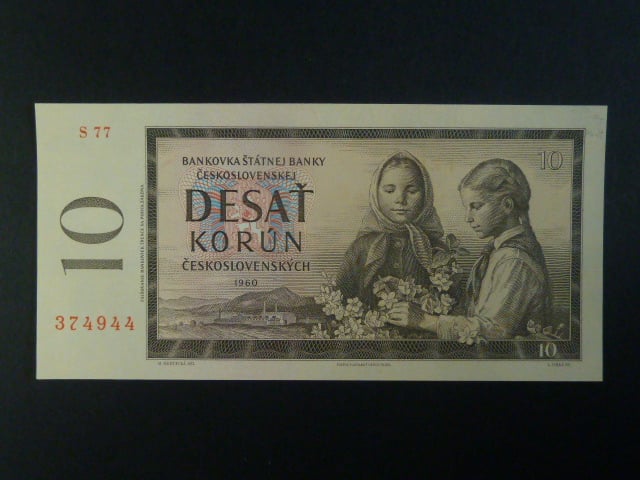 10 Kčs 1960 série S 77
