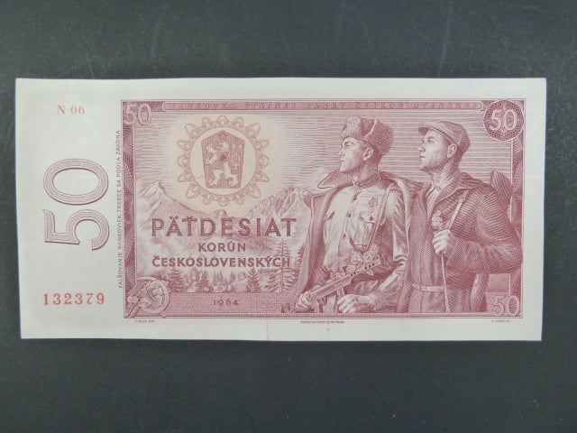 50 Kčs 1964 série N 06