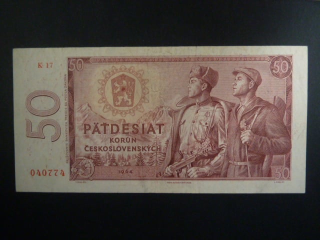 50 Kčs 1964 série K 17