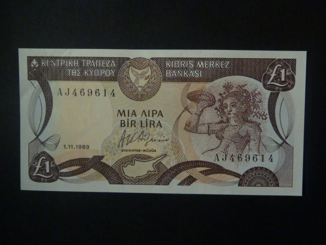 1 Pound 1989, BNB. B313a, Pi. 53a