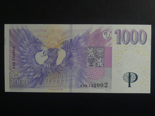 1000 Kč 2008 série S 22