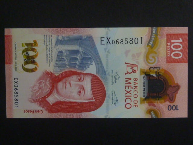 MEXIKO, 100 Pesos 2023, BNB. B715j