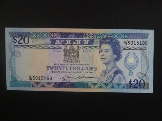 FIDŽI, 20 Dollar 1974, BNB. 416a, Pi. 85
