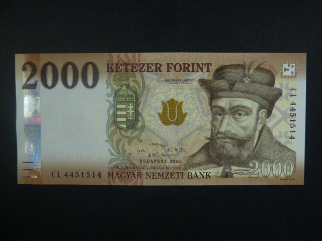2000 Forint 2025, BNB. B589c, Pi. 204