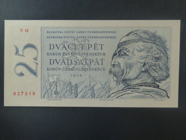 25 Kčs 1958 série S 18