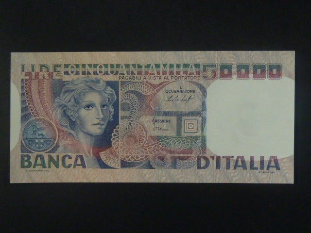 50000 Lire 12. GIUGNO 1978, BNB. B458b