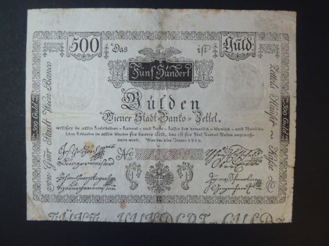 500 Gulden 1800