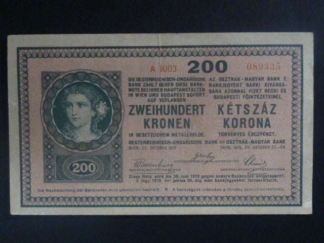 200 K 1918 série A 1003