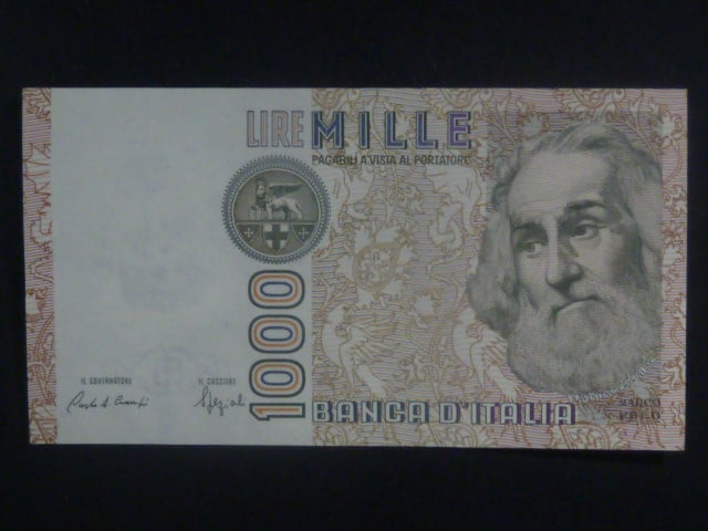1000 Lire 1982, BNB. B460b, Pi. 109b