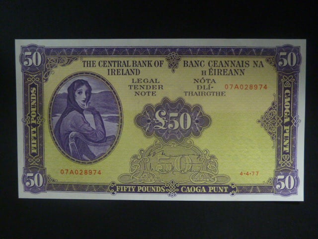 50 Pounds 1977, BNB. B213c, Pi. 68