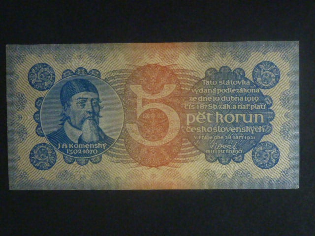 5 Kč 1921 série 1