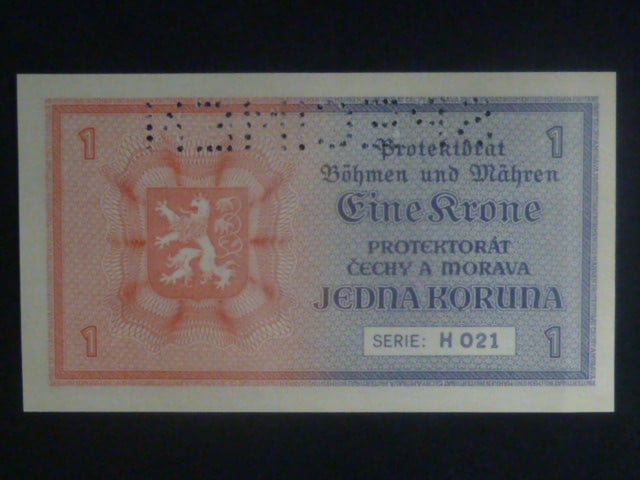 1 K 1940 série H 021, 1x perf. SPECIMEN