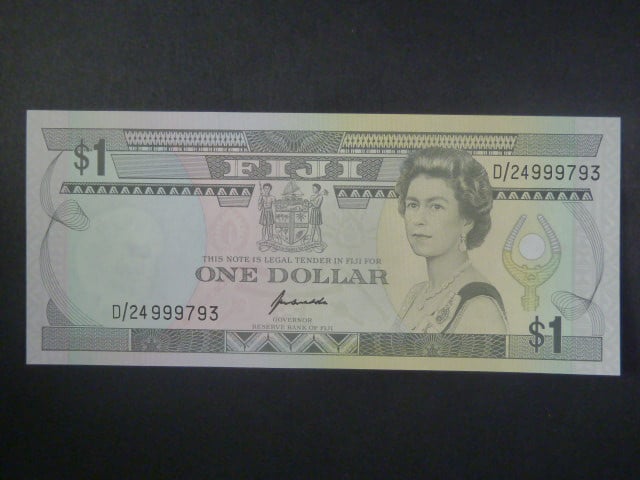 FIDŽI, 1 Dollar 1993, BNB. B501b, Pi. 86