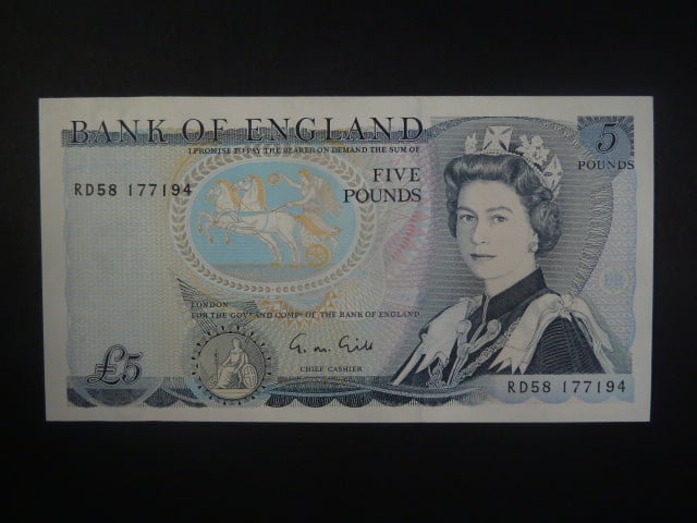 5 Pounds 1988, BNB. B185e, Pi. 378
