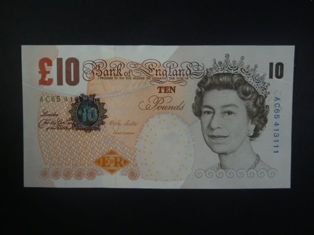 10 Pounds 2004 Bailey, BNB. B199c, Pi. 389