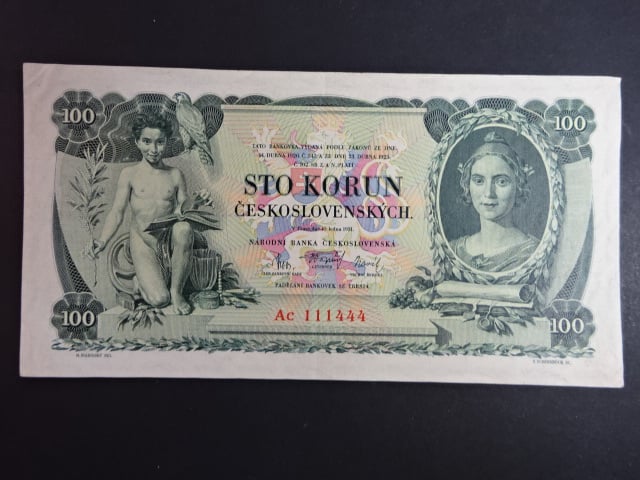100 Kč 1931 série Ac, III.vydání