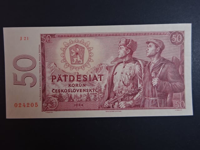 50 Kčs 1964 série J 21
