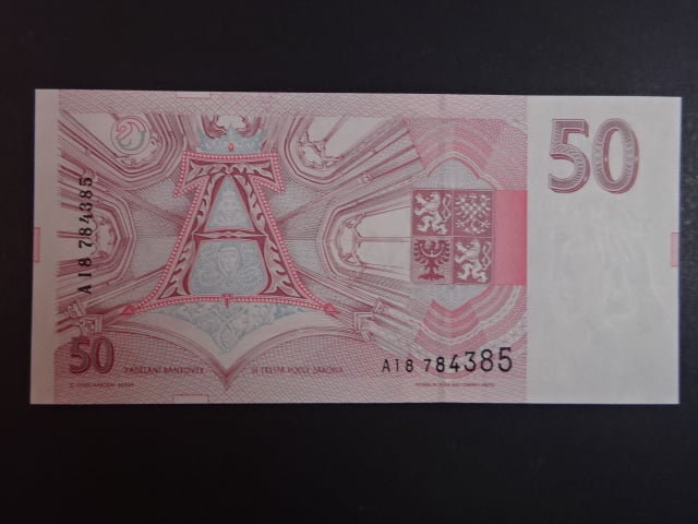 50 Kč 1993 série A 18