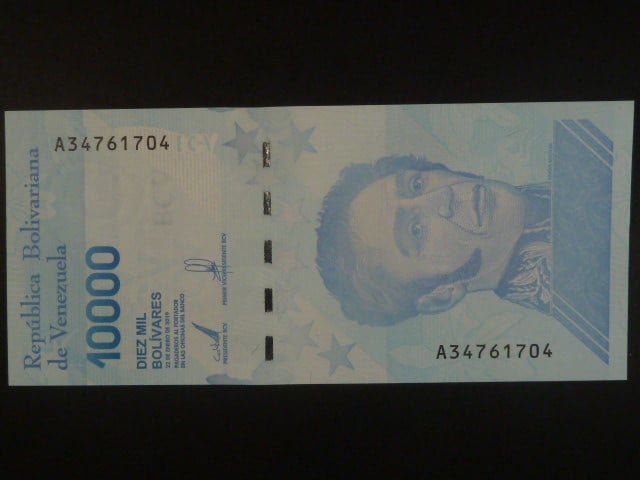 VENEZUELA, 10000 Bolivares 2019, BNB. B379a