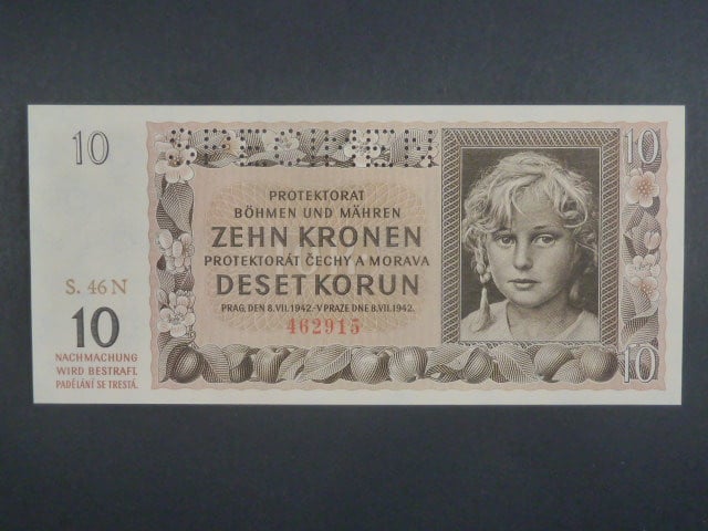 10 K 1942 série 46 N, perf. SPECIMEN