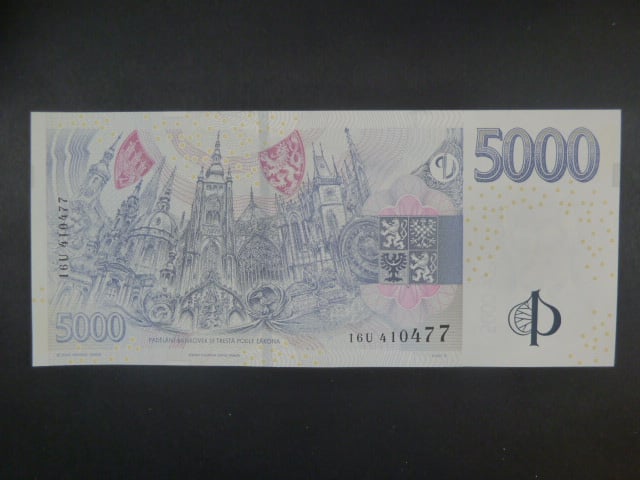 5000 Kč 2023 série 16 U