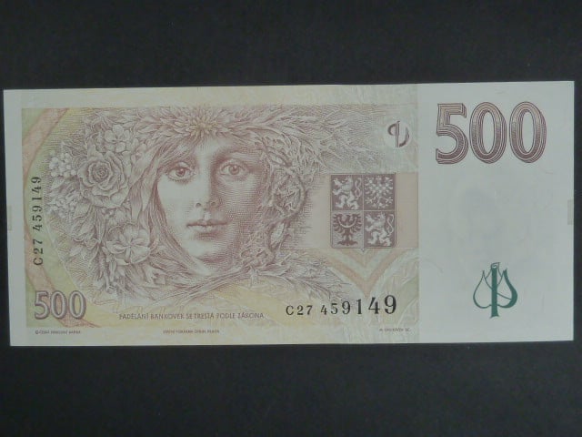 500 Kč 1997 série C 27
