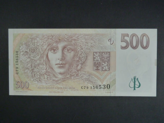 500 Kč 1997 série C 79