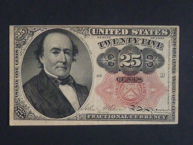 USA, 25 Cents 1874, Pi. 123