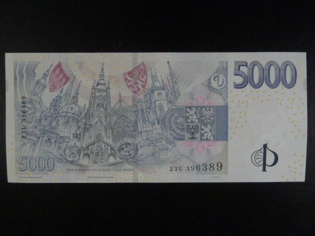 5000 Kč 2023 série 23 U