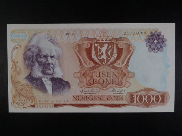 1000 Kroner 1986, Pi. 40a