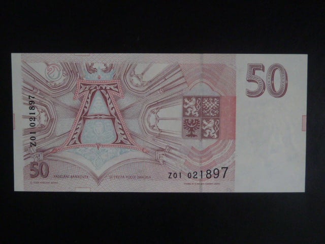 50 Kč 1993 série Z 01