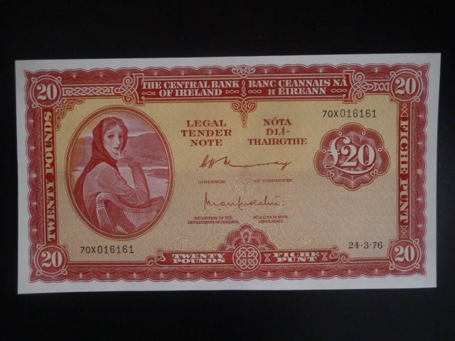 20 Pounds 1976, BNB. B212c, Pi. 67