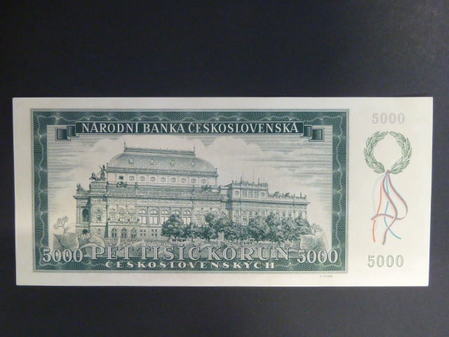 5000 Kčs 1945 série 18 A