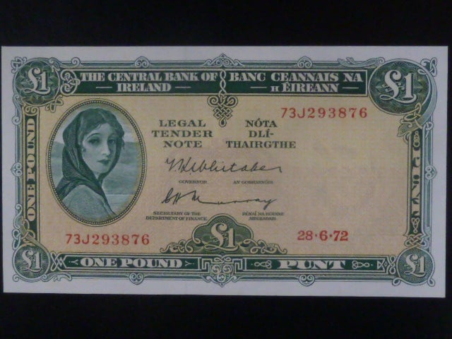 1 Pound 1972, BNB. B209c1, Pi. 64