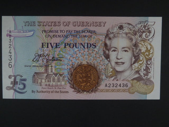 5 Pounds b.d., BNB. B161a, Pi. 56