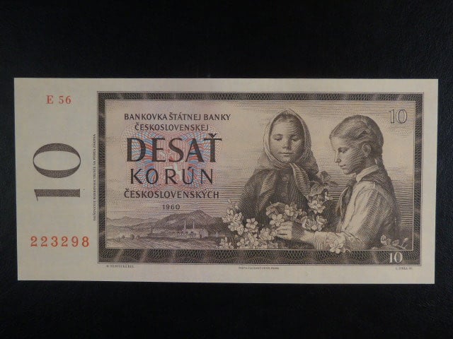 10 Kčs 1960 série E 56