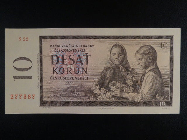 10 Kčs 1960 série S 22