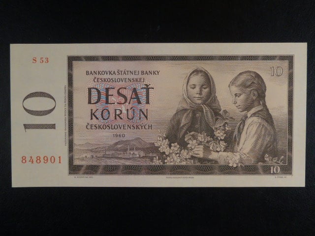 10 Kčs 1960 série S 53