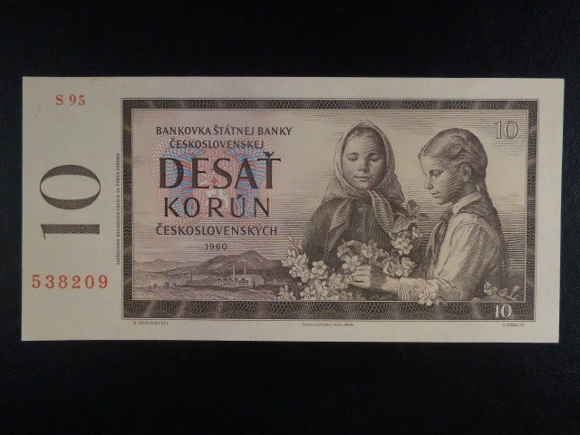 10 Kčs 1960 série S 95