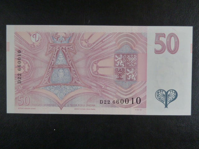 50 Kč 1997 série D 22