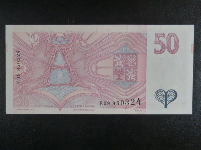 50 Kč 1997 série E 09