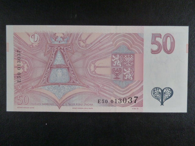 50 Kč 1997 série E 50
